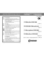 Conrad DM-25A Operating Instructions Manual preview