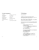 Preview for 2 page of Conrad DM-25A Operating Instructions Manual