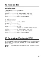 Preview for 79 page of Conrad DV206NL Operating Instructions Manual