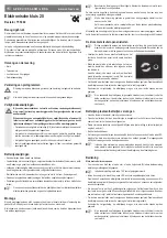 Preview for 7 page of Conrad Electronic safe 20 Operating Instructions Manual