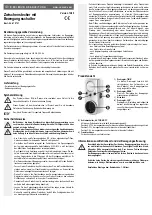 Предварительный просмотр 1 страницы Conrad EMP600PIR Operating Instructions Manual