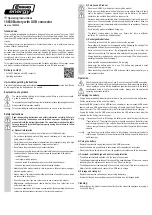 Preview for 3 page of Conrad Energy 1525536 Operating Instructions Manual