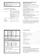 Preview for 2 page of Conrad Escort 97 Operating Instructions Manual