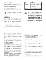 Preview for 17 page of Conrad Escort 97 Operating Instructions Manual