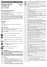 Conrad Fairy Lights Series Operating Instructions Manual preview