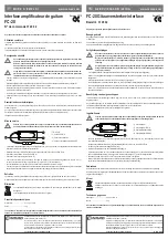 Preview for 2 page of Conrad FC-20 Operating Instructions