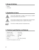 Предварительный просмотр 4 страницы Conrad FS20 RPT Operating Instructions Manual