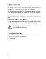 Preview for 4 page of Conrad FS20 TK 62 03 38 Operating Instructions Manual