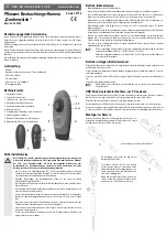 Conrad Garden watch Operating Instructions Manual предпросмотр