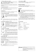 Предварительный просмотр 2 страницы Conrad Goplanet Saturn 100 Operating Instructions