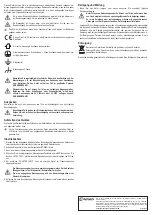 Preview for 2 page of Conrad GW-INSTEK AFG-2225 Operating Instructions Manual