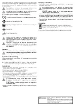 Preview for 8 page of Conrad GW-INSTEK AFG-2225 Operating Instructions Manual