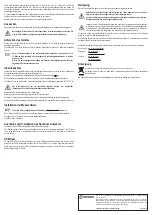 Preview for 2 page of Conrad GW INSTEK GSP-830 Operating Instructions Manual