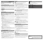 Preview for 1 page of Conrad GX53 Operating Instructions