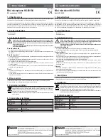 Preview for 2 page of Conrad HX-0018A Operating Instructions