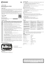 Предварительный просмотр 3 страницы Conrad IPS080D Operating Instructions