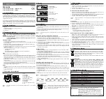 Preview for 3 page of Conrad JS-300A Operating Instructions