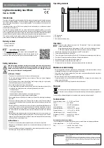 Предварительный просмотр 2 страницы Conrad KB-A4 Operating Instructions