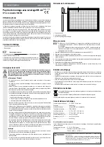 Предварительный просмотр 3 страницы Conrad KB-A4 Operating Instructions