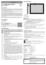 Предварительный просмотр 4 страницы Conrad KB-A4 Operating Instructions