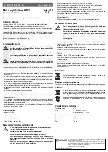 Preview for 3 page of Conrad KE-3 Operating Instructions