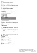 Preview for 4 page of Conrad LUM-U260S-01 Operating Instructions