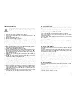 Предварительный просмотр 16 страницы Conrad Mc Crypt DJ-3000 Operating Instructions Manual