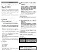 Preview for 2 page of Conrad McCrypt Powerline PA 3/15 Operating Instructions