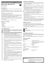 Предварительный просмотр 4 страницы Conrad Minix Neo G4 Operating Instructions