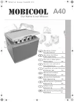 Preview for 1 page of Conrad Mobicool A40 Instruction Manual