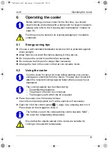 Preview for 9 page of Conrad Mobicool A40 Instruction Manual