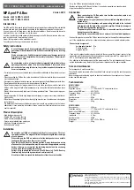 Предварительный просмотр 2 страницы Conrad MPA 12.2 MkIII Operating Instructions