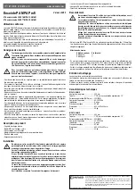 Предварительный просмотр 3 страницы Conrad MPA 12.2 MkIII Operating Instructions