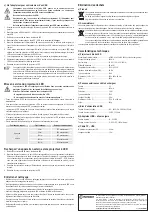 Preview for 6 page of Conrad Multi 300 Operating Instructions Manual