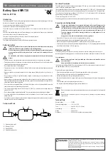 Preview for 2 page of Conrad MW 728 Operating Instructions