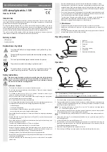 Preview for 3 page of Conrad NOMWH-01 Operating Instructions Manual