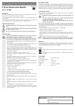 Preview for 2 page of Conrad P3 Operating Instructions