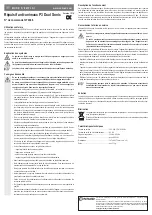 Предварительный просмотр 3 страницы Conrad P3 Operating Instructions