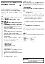 Предварительный просмотр 4 страницы Conrad P3 Operating Instructions