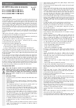 Предварительный просмотр 5 страницы Conrad PSW160-7.2 Operating Instructions Manual