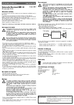 Preview for 3 page of Conrad Raveland BRR 80 Operating Instructions