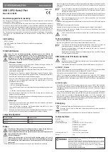 Conrad RF-817730 Operating Instructions предпросмотр