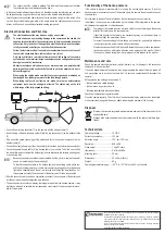 Предварительный просмотр 4 страницы Conrad SB-208 Operating Instructions Manual