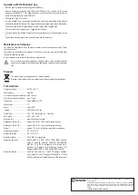 Preview for 4 page of Conrad Scanbuddy GS-X3 Operating Instructions Manual