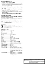 Preview for 8 page of Conrad Scanbuddy GS-X3 Operating Instructions Manual