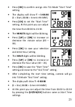 Preview for 23 page of Conrad SL1007 Instruction Manual