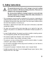 Preview for 9 page of Conrad Speedmaster Operating Instructions Manual