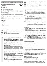 Conrad STICK Operating Instructions Manual preview