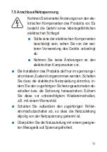 Preview for 11 page of Conrad sygonix 2525292 Operating Instructions Manual