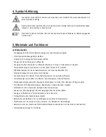 Preview for 7 page of Conrad TE 857 Operating Instructions Manual